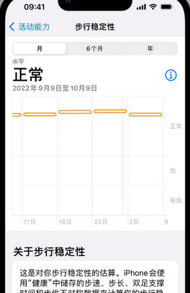 略阳iPhone手机维修如何在iPhone开启'步行稳定性通知'