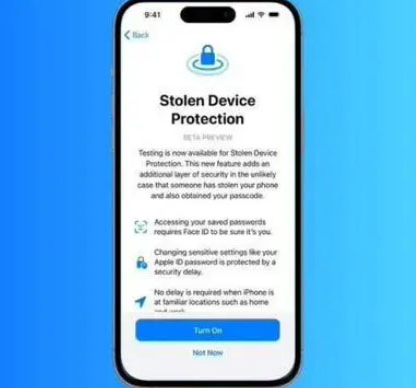 略阳苹果授权维修店分享被盗设备保护功能开启方法 